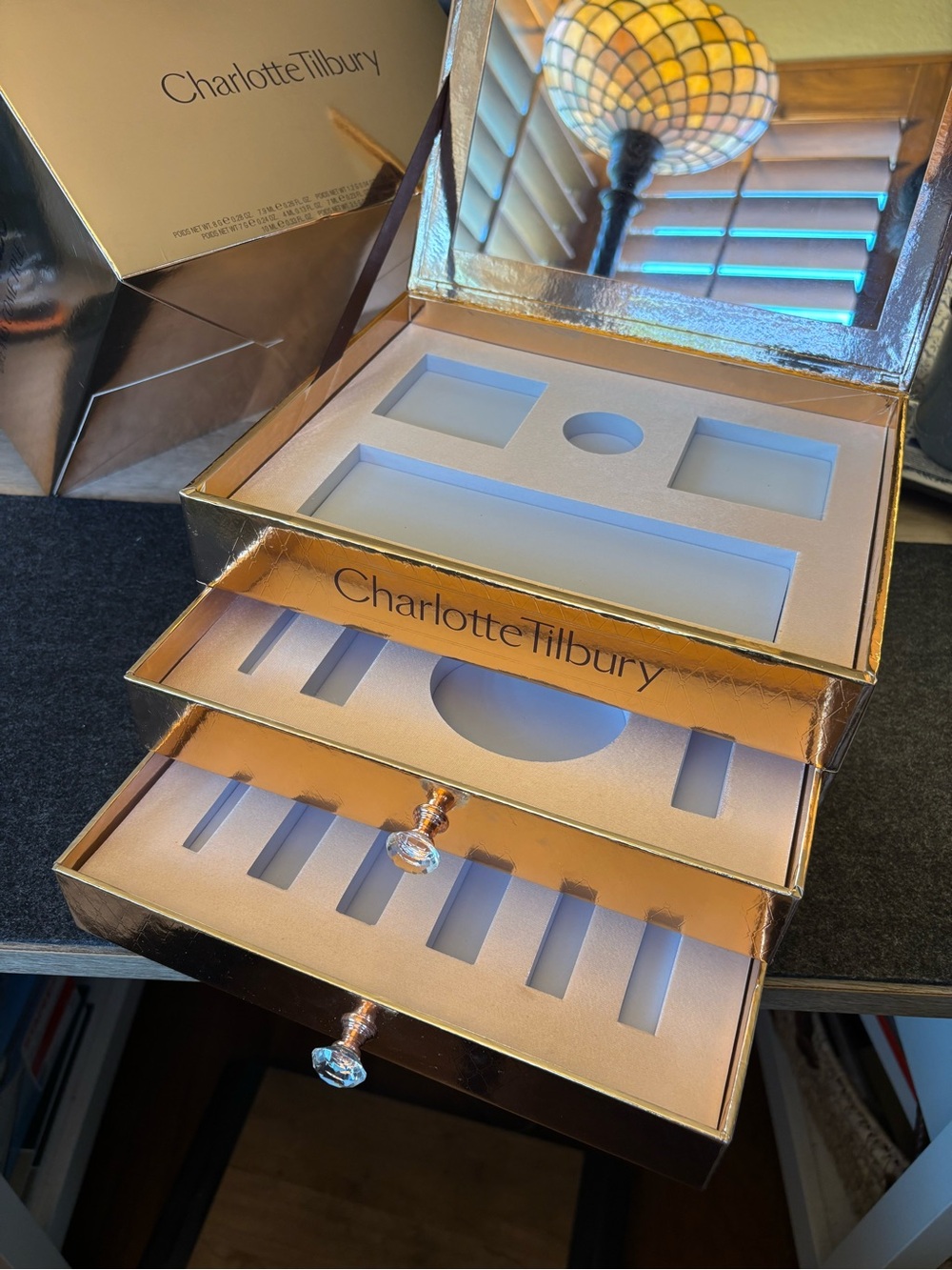 Charlotte Tilbury “Pillow Talk Dreams Come True” EMPTY Collector Vault Box